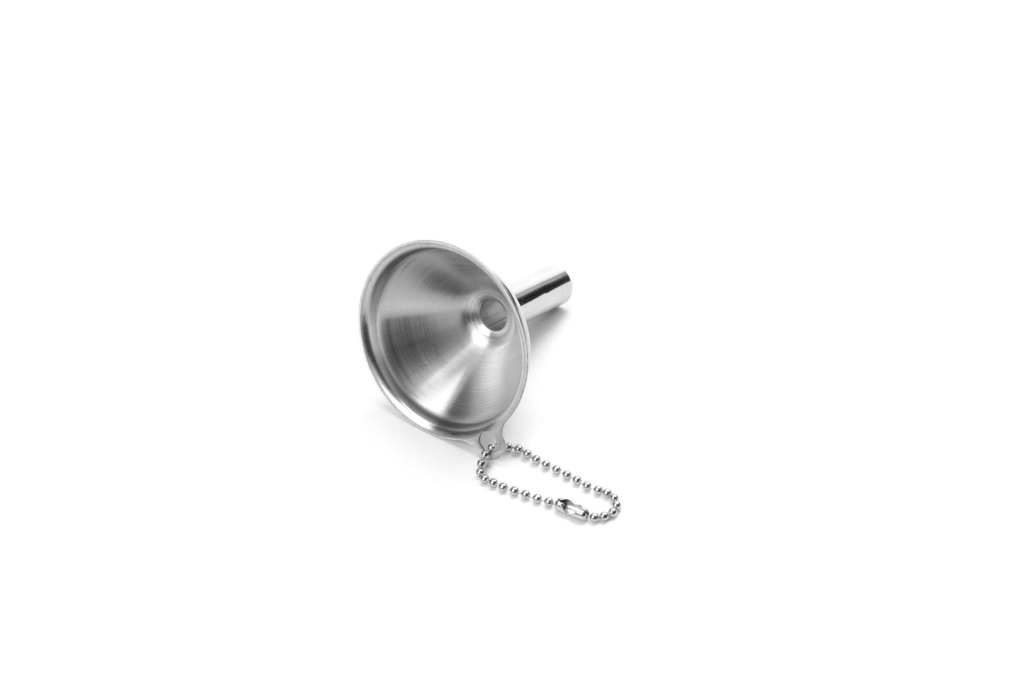 Fox Run Silver Mini Funnel 2-Inch - Small Stainless Steel Kitchen Funnel for Spices, Oils, Liquids - Perfect for Baking, Cocktails, DIY Crafts & Refilling Bottles