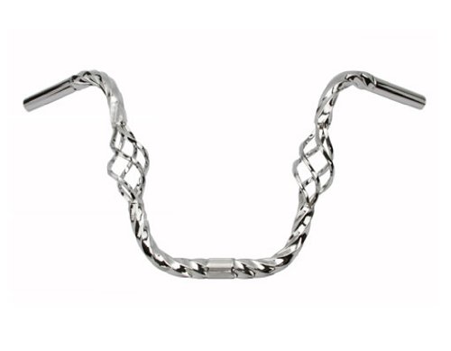 Alta Bicycle Lowrider All Twisted with Cage Bike Handlebar - 25.4mm, Multiple Sizes - Perfect for Cruiser Bikes, BMX, and Custom Builds - Ideal for Urban Commuting and Leisure Rides