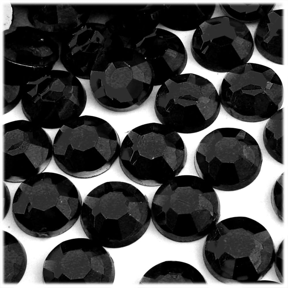 1000pcs 16mm Orange Rhinestones Flatback for DIY Crafts, Jewelry Making, Nail Art, and Home Decor - The Crafts Outlet