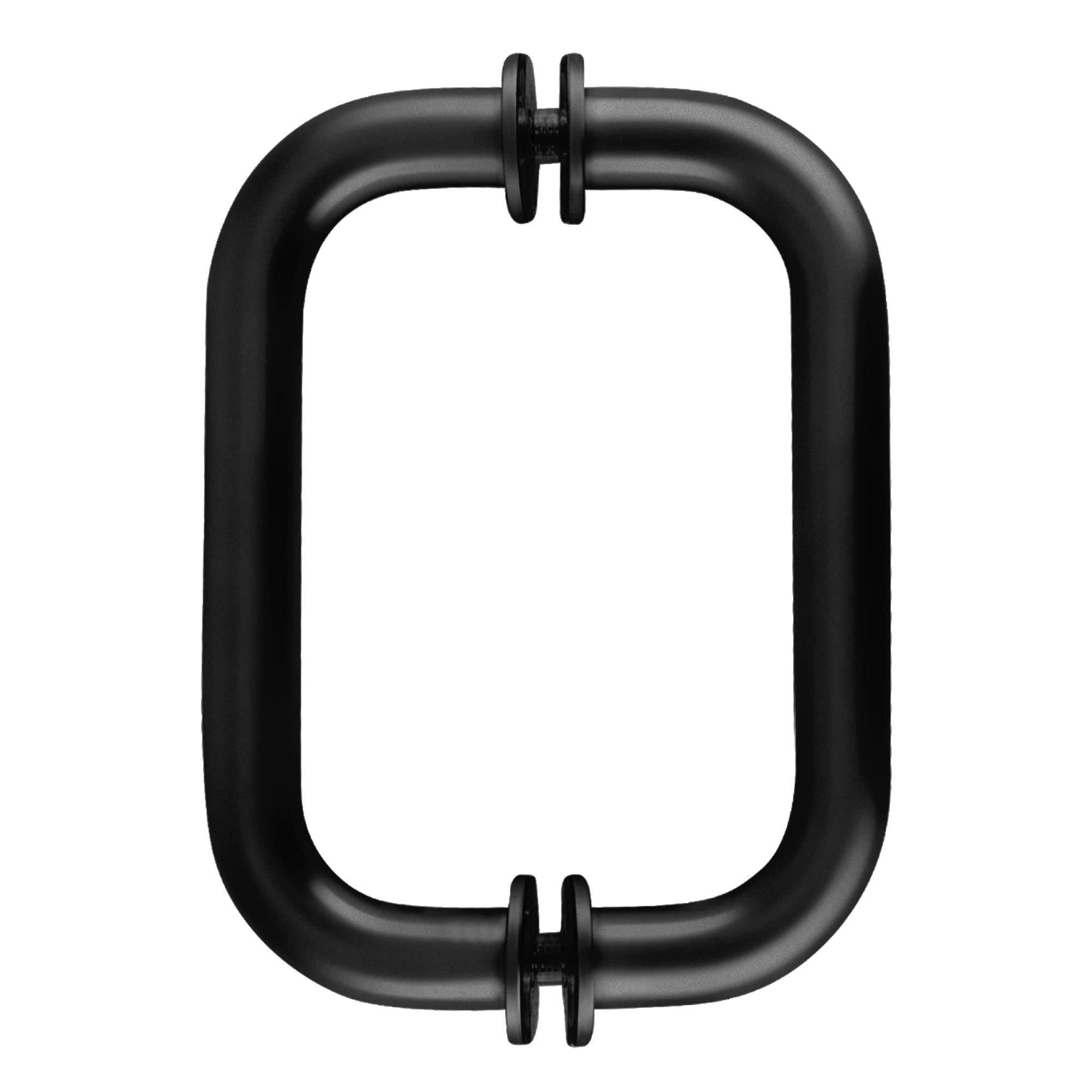 CRL 6 Inch Oil Rubbed Bronze Tubular Back-to-Back Pull Handle - BM Series Cabinet & Drawer Hardware for Kitchen, Bathroom, and Furniture
