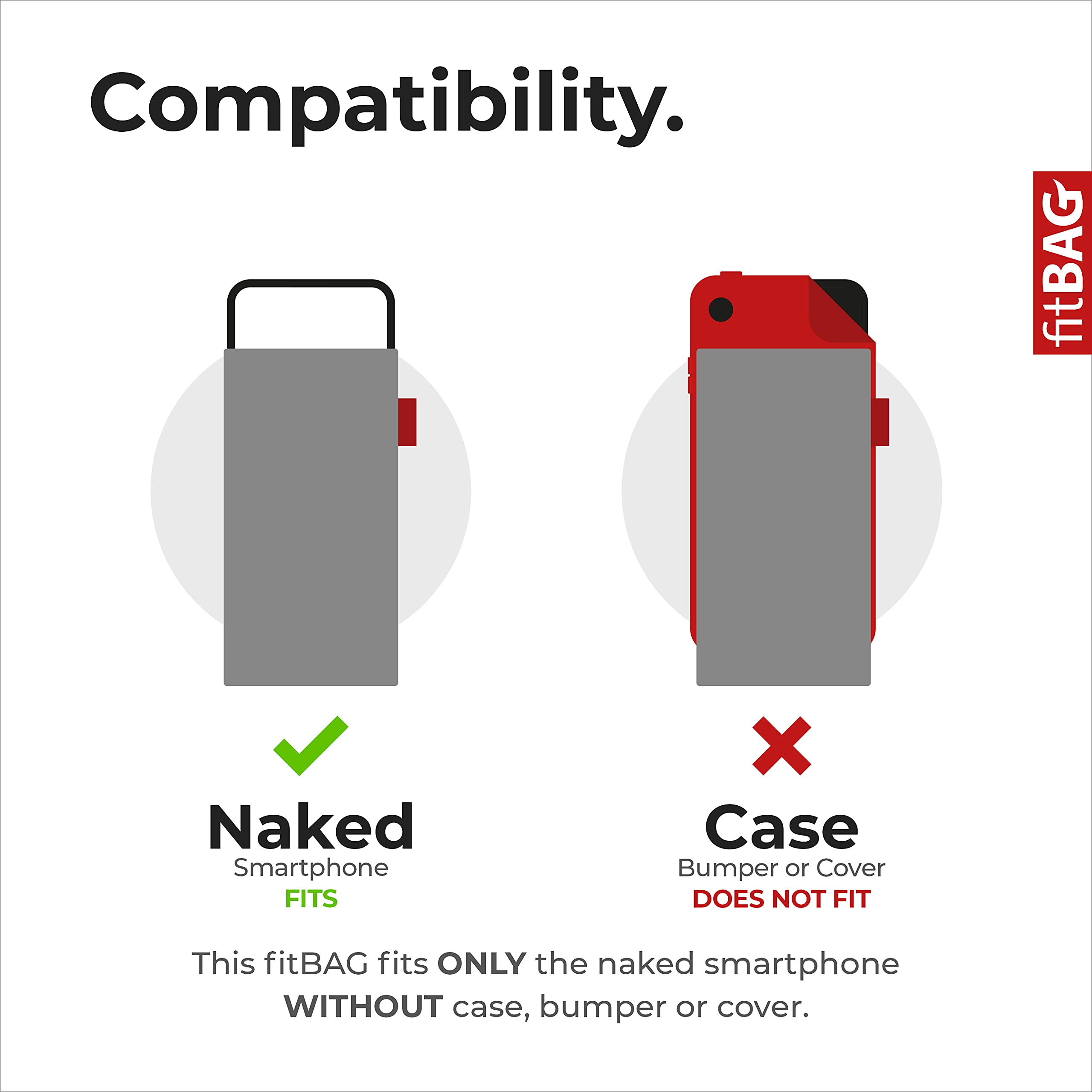 Premium Black Custom Fit Sleeve for Nokia 6 (2018) / Nokia 6.1 | German-Made Genuine Nappa Leather Pouch Case with Built-in Microfiber Lining | Perfect for Screen Cleaning & Daily Protection | Ideal for Business Professionals & Travelers