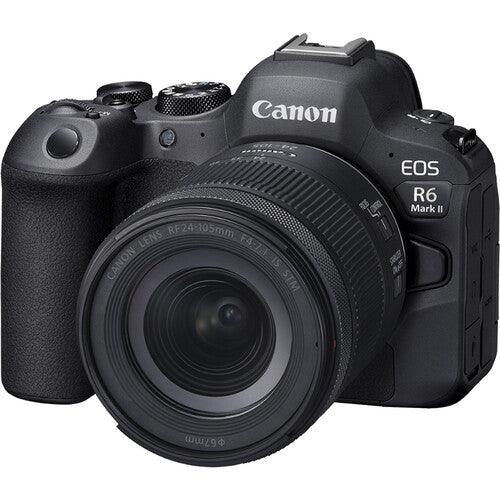 Canon EOS R6 Mark II Mirrorless Digital Camera with RF 24-105mm f/4-7.1 IS STM Lens Kit - Professional Full Frame Photography for Travel, Vlogging & Portrait Shooting