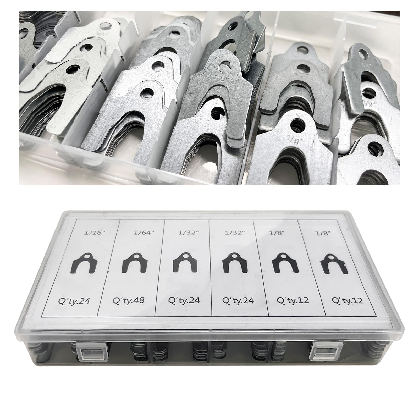 144 PCS Car Alignment Body Shim Kit - 1/64