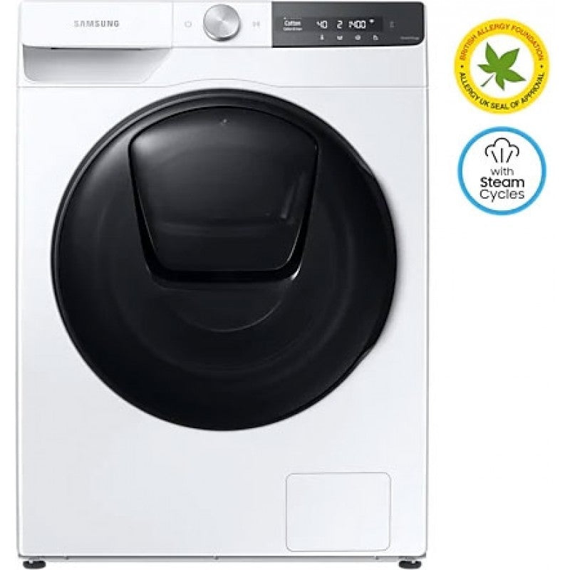 Samsung 8.5kg Front Load Washing Machine WW85T754DBT - Energy Efficient, Quiet Operation for Apartments & Small Homes - Perfect for Laundry Rooms & Compact Spaces