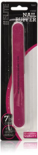 Swissco 7-Way Nail Buffer File - Professional Manicure & Pedicure Kit for Smooth, Shiny Nails - Perfect for Home Salon, Nail Care & DIY Beauty