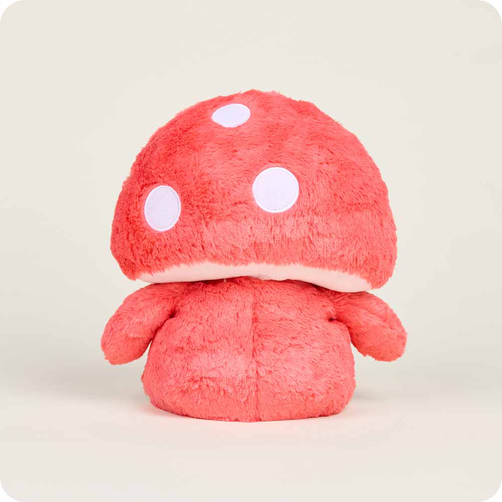 Red Mushroom Warmies - Soft Plush Microwaveable Heating Pad for Kids & Adults - Perfect for Relaxation, Stress Relief & Pain Relief