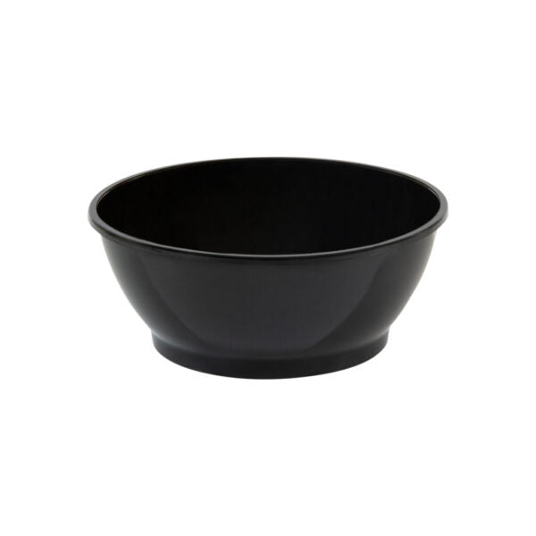 Simcha Collection 6 oz. Round Plastic Bowls - 100 Pack Disposable Party Bowls for Snacks, Salads, Ice Cream - Perfect for Parties, Picnics, Catering & Home Use