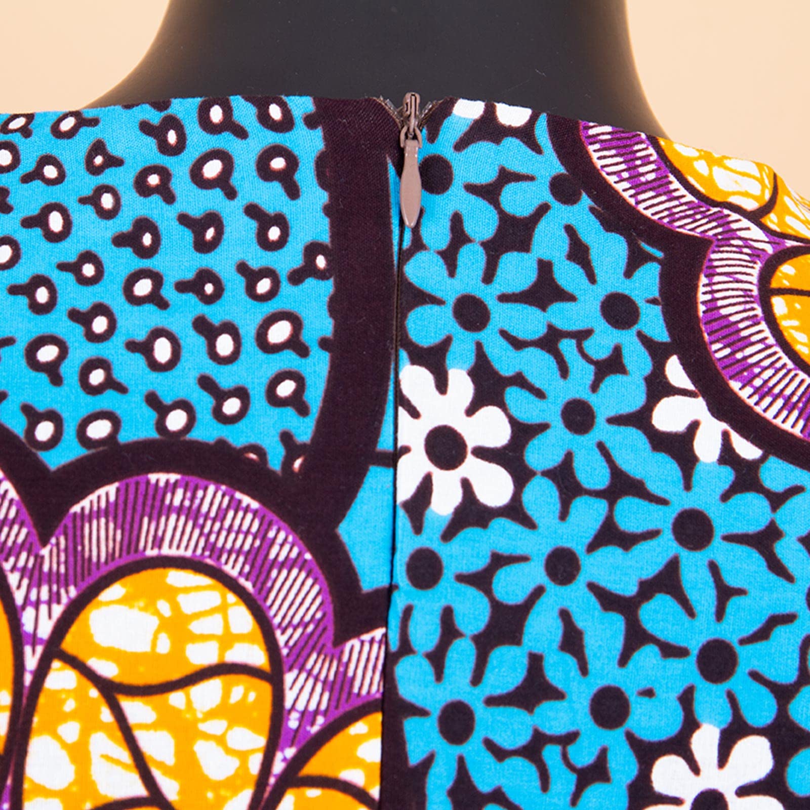 African Dresses for Women - Ankara Print High Waist Bodycon Maxi Dress - Dashiki Party & Wedding Attire - Perfect for Cultural Events, Festivals & Special Occasions