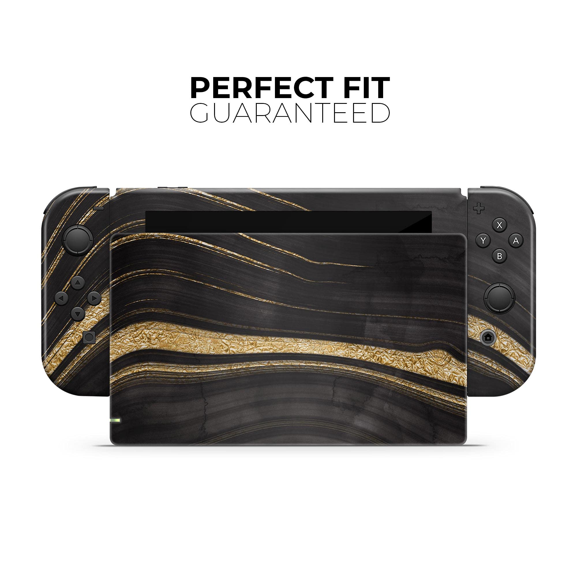 Nintendo Wii Skin Decal - Scratch-Resistant Removable Vinyl Wrap Cover with Vivid Agate Vein Design - Protective Gaming Accessory for Wii Console - Perfect for Gaming Setups and Collectors