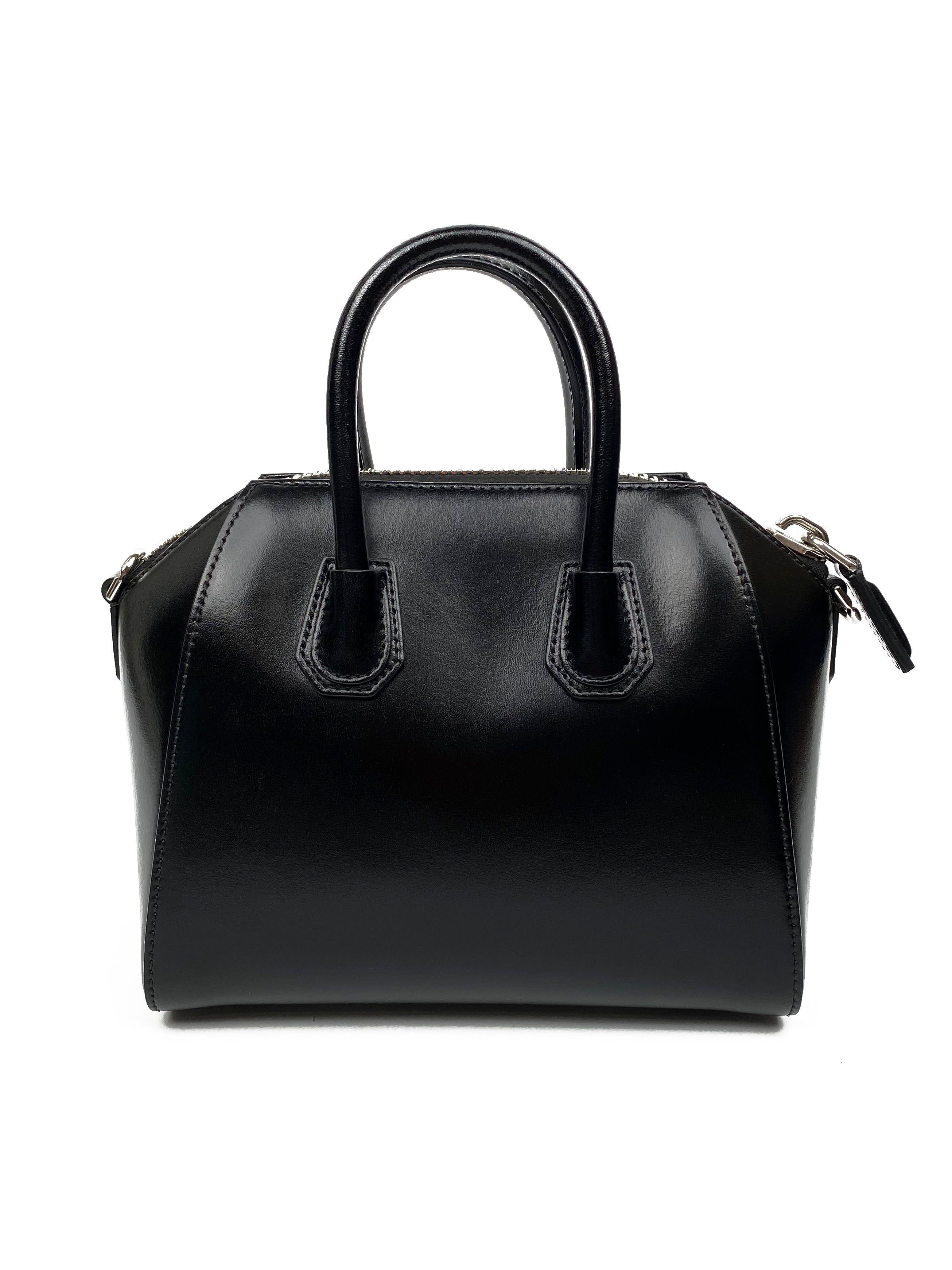 Givenchy Mini Black Antigona Bag - Luxury Crossbody Handbag for Women | Perfect for Date Night, Work & Travel Accessories