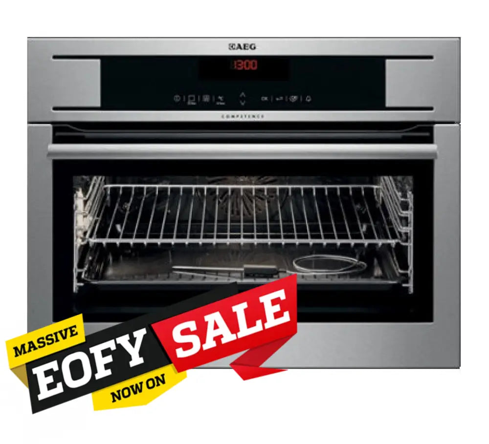 AEG KP8404001M 45cm 20 Function Pyroluxe™ Built-In Oven - Perfect for Modern Kitchens, Baking, Roasting & Multi-Cooking
