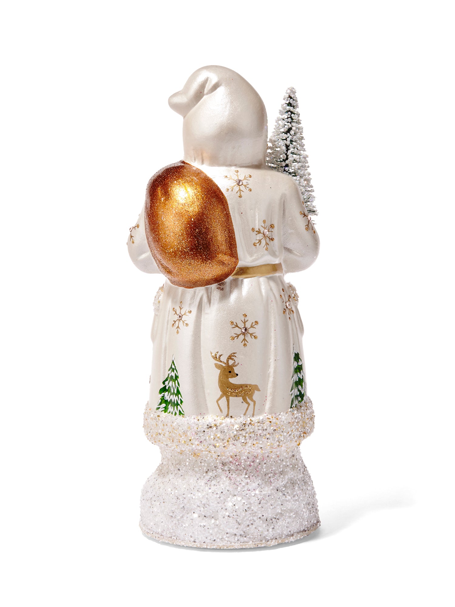 9 Reindeer Santa Christmas Decorations - Festive Holiday Home Decor for Xmas Tree, Mantel & Party