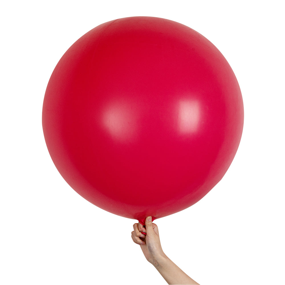 Rose Red Latex Balloons - 36 Inch, Pack of 10 | Perfect for Birthday Parties, Weddings & Romantic Decorations