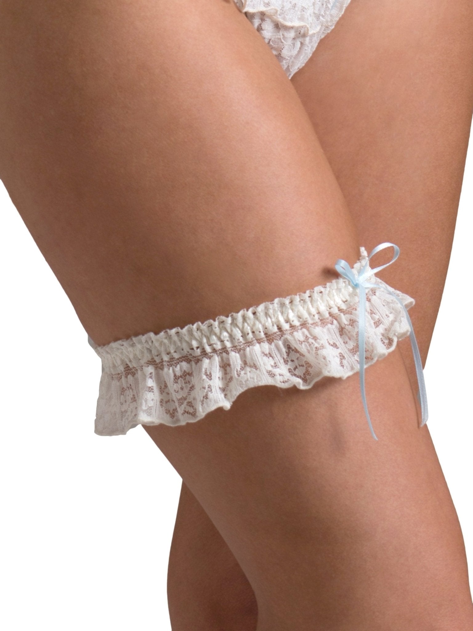 Rosalyn Sexy Lace Leg Garter for Women - Elegant Thigh Garter Belt for Bridal, Wedding, Boudoir, and Cosplay - Adjustable Stretchable Comfortable Stocking Holder