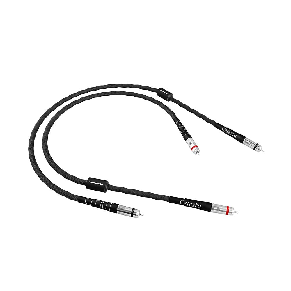 Esprit Celesta Premium RCA Interconnect Cable - High-Quality Audio Cable for Home Theater, Stereo Systems & DJ Equipment - Perfect for Audiophiles & Music Enthusiasts