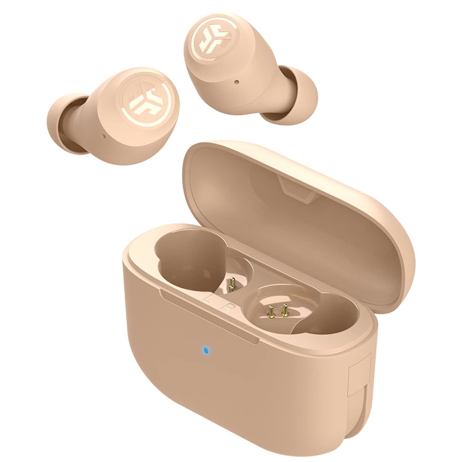 JLab Go Air Tones Wireless Earbuds - 32H Playtime, Bluetooth 5.0, USB Case for Gym & Travel