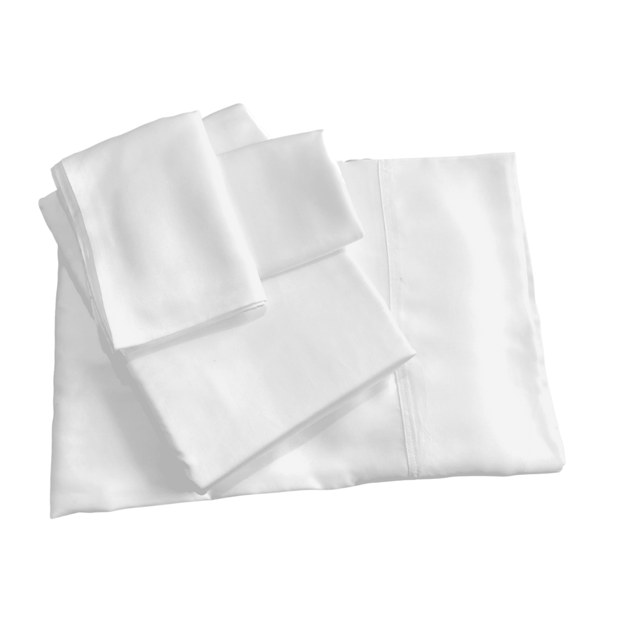 100% Lyocell Queen Size Bedsheet Set - Soft & Breathable 4-Piece Bedding Set for Comfortable Sleep - Perfect for Home, Hotel, and Guest Room Use