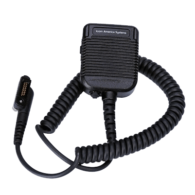 Icom HM HD7I6WP Speaker Microphone - High-Quality Two-Way Radio Accessory for Ham Radio, Marine & Emergency Communication | Perfect for Outdoor Adventures, Boating & Public Safety