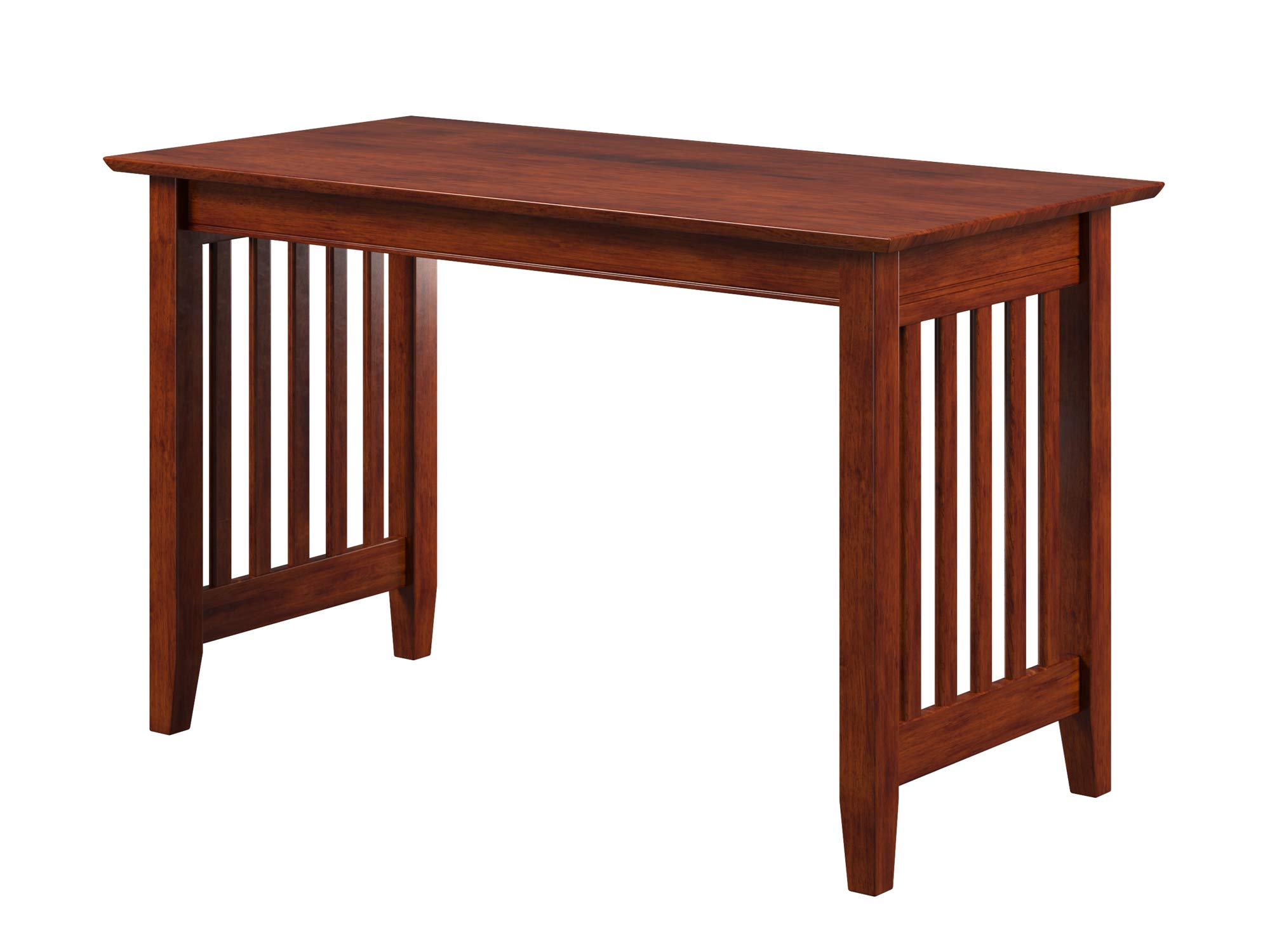 AFI Walnut Writing Desk for Home Office Study
