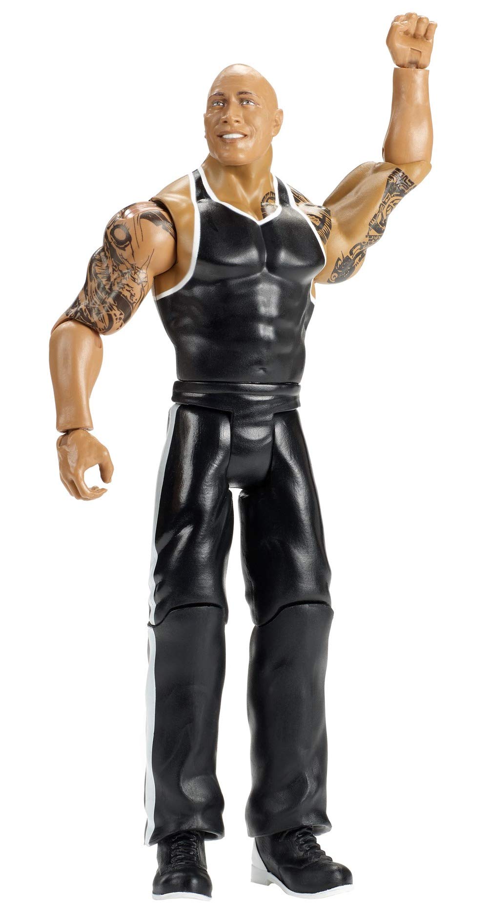 WWE The Rock Series 107 Basic Action Figure - Collectible Wrestling Toy for Kids & Adults, Perfect for Play, Display & Gift Giving