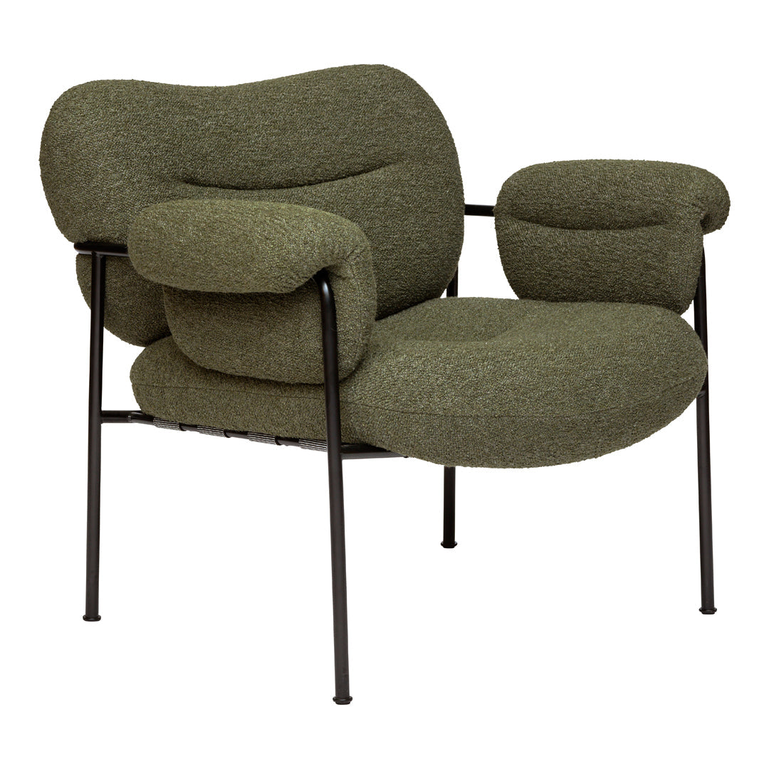 Andreas Engesvik Bollo Armchair by Fogia - Modern Scandinavian Lounge Chair for Living Room, Bedroom, or Office - Comfortable & Stylish Seating Solution