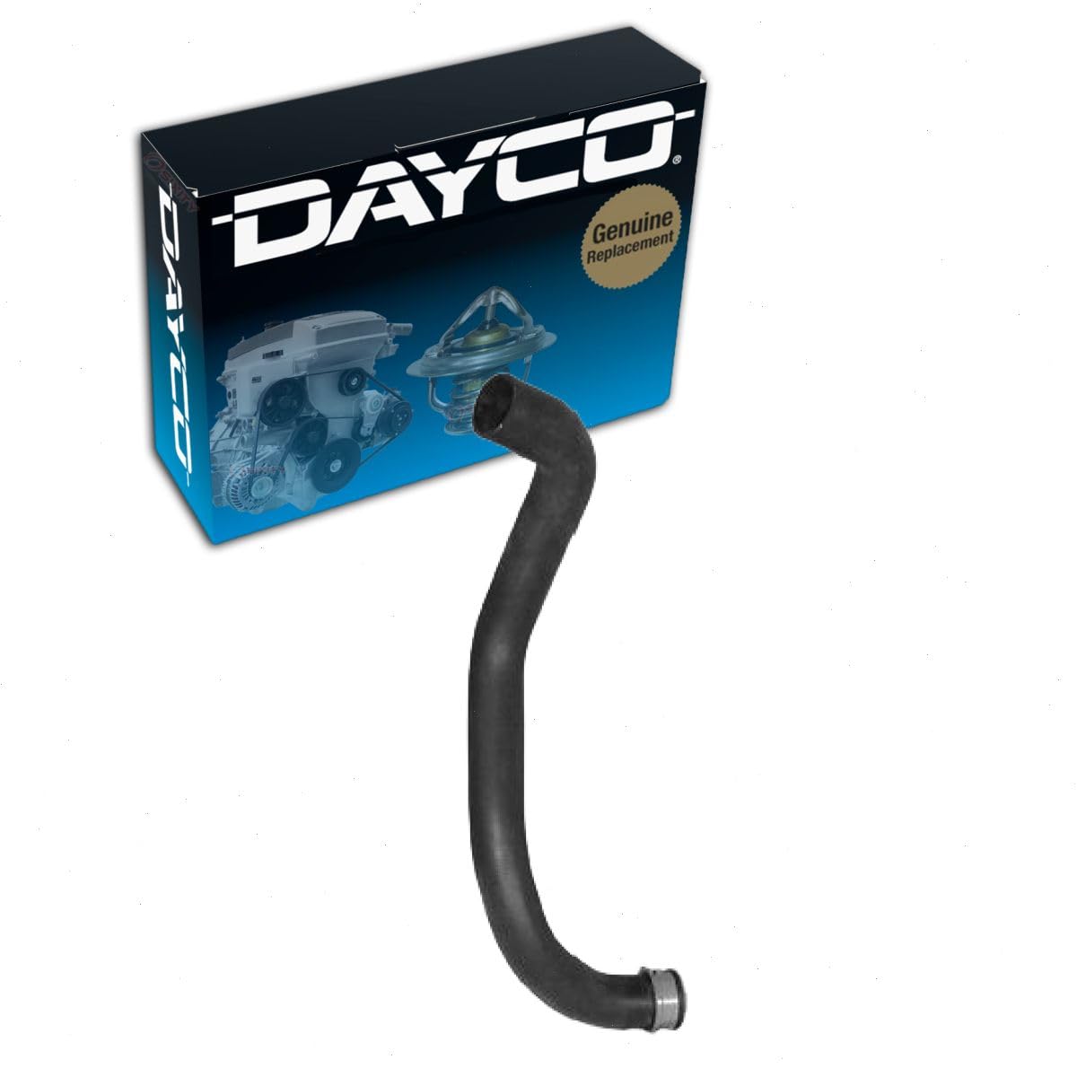 Dayco 72747 Curved Radiator Hose - Premium Replacement for Engine Cooling System - Perfect for Car, Truck & SUV Maintenance & Repair