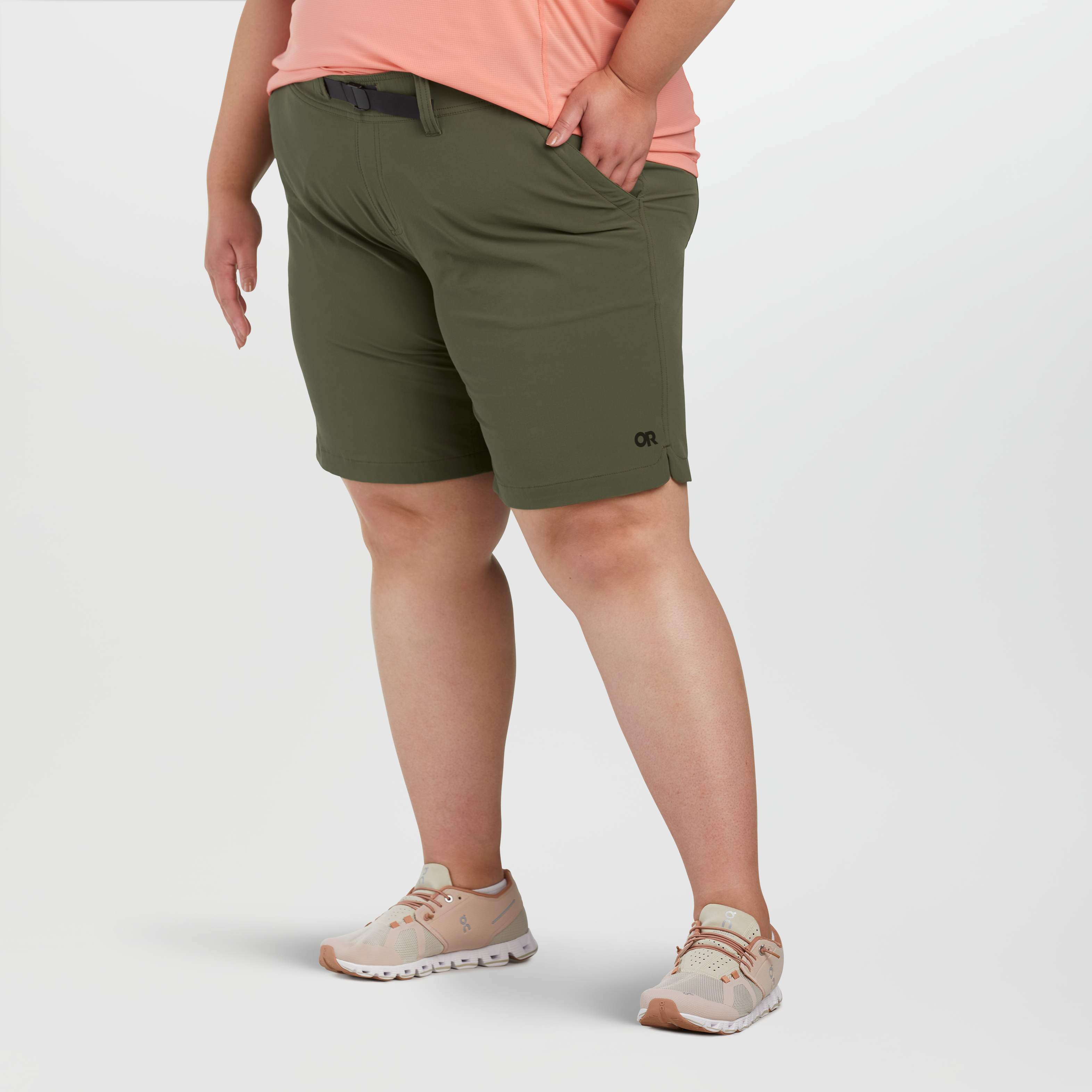 Ferrosi Plus Size Women's Shorts - Comfortable & Stylish Outdoor Hiking, Running, and Travel Shorts