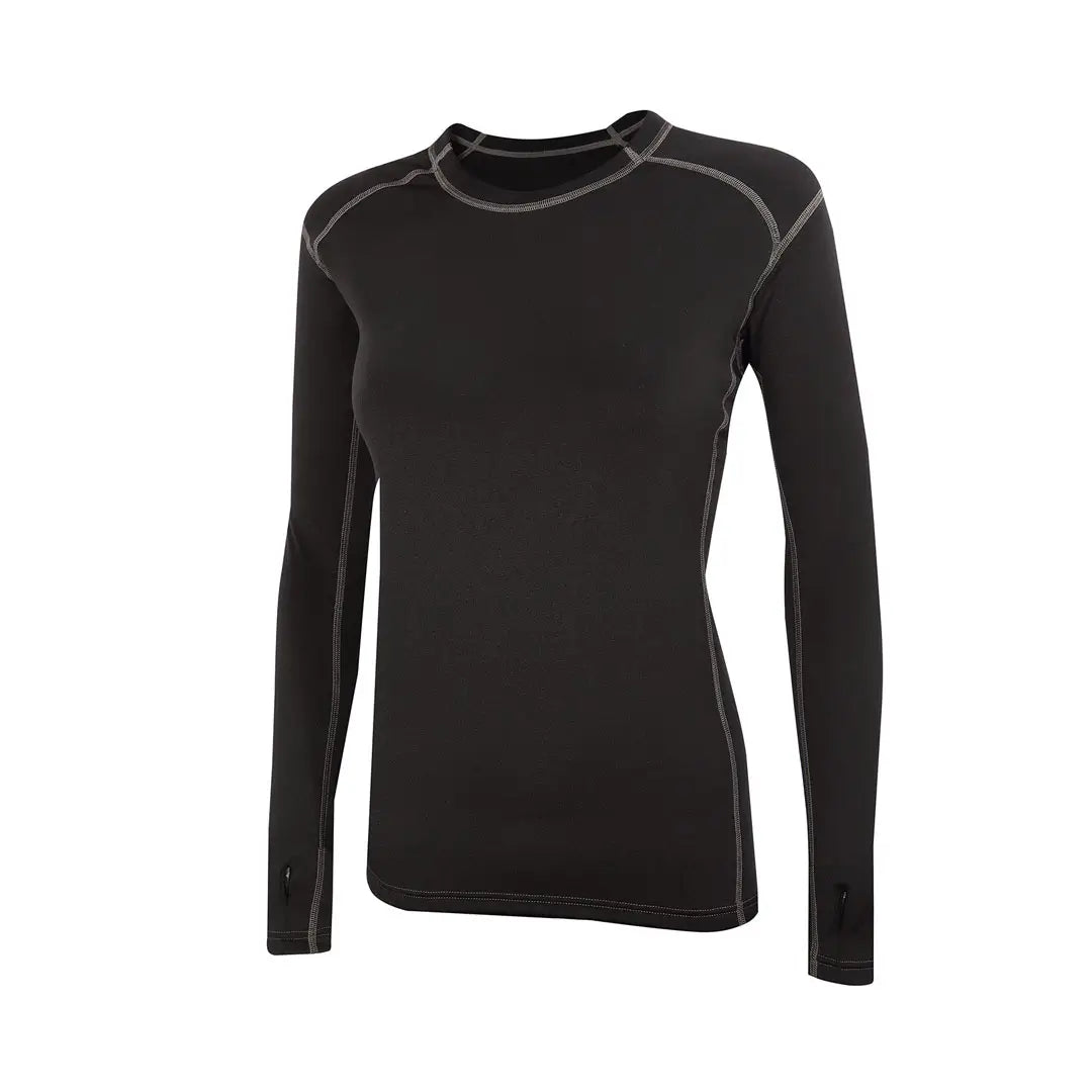 Factor 2 Women's Long Sleeve Mid Layer Top - Lightweight Thermal Base Layer for Hiking, Running & Outdoor Activities