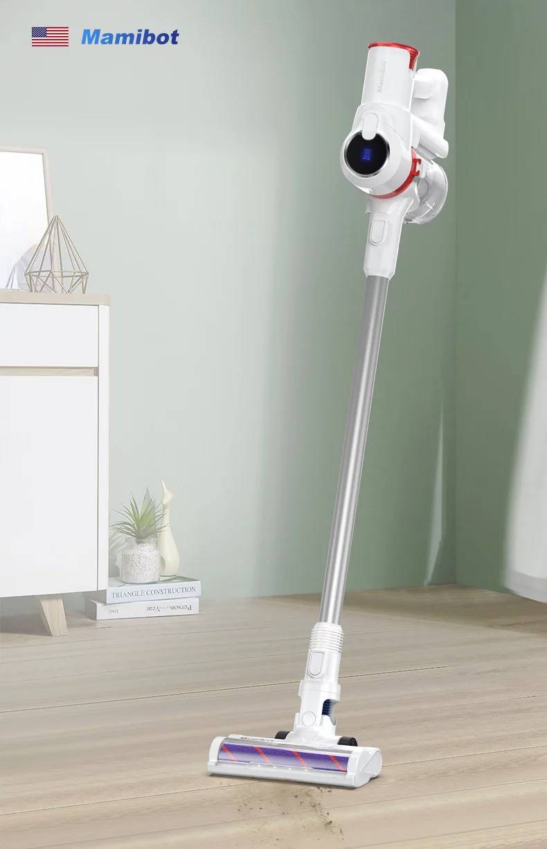 Powerful V8 Cordless Stick Vacuum Cleaner - Lightweight & Rechargeable for Hardwood Floors, Carpets & Pet Hair - Perfect for Home, Office & Car Cleaning
