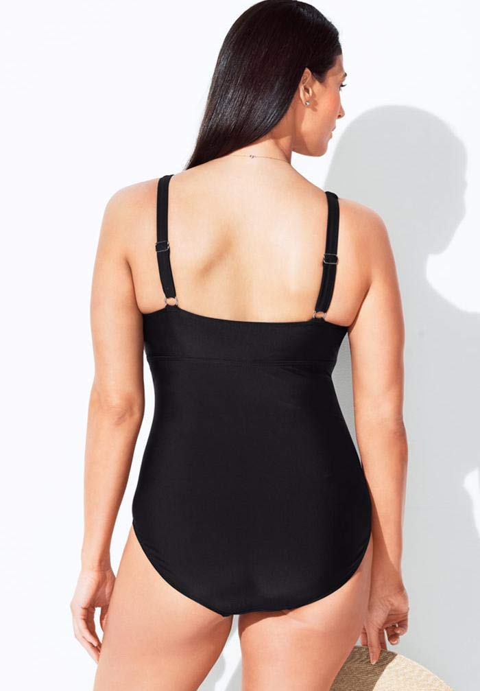 Plus Size Sweetheart One Piece Swimsuit for Women - Flattering Swimwear for Curvy Figures | Perfect for Beach Vacations, Pool Parties & Summer Getaways