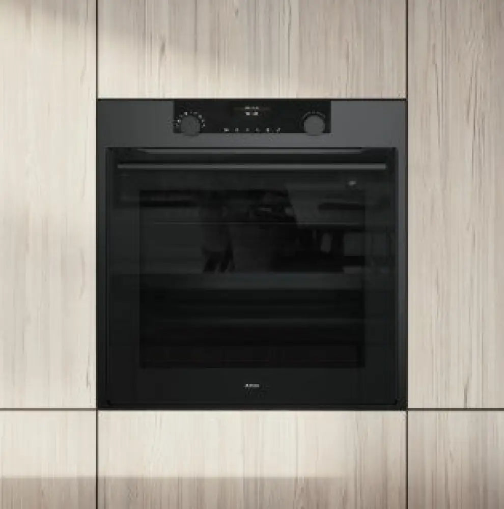 ASKO OP8664A 60cm Built-in Pyrolytic Self-Cleaning Oven in Anthracite - Perfect for Modern Kitchens, Baking, and Roasting