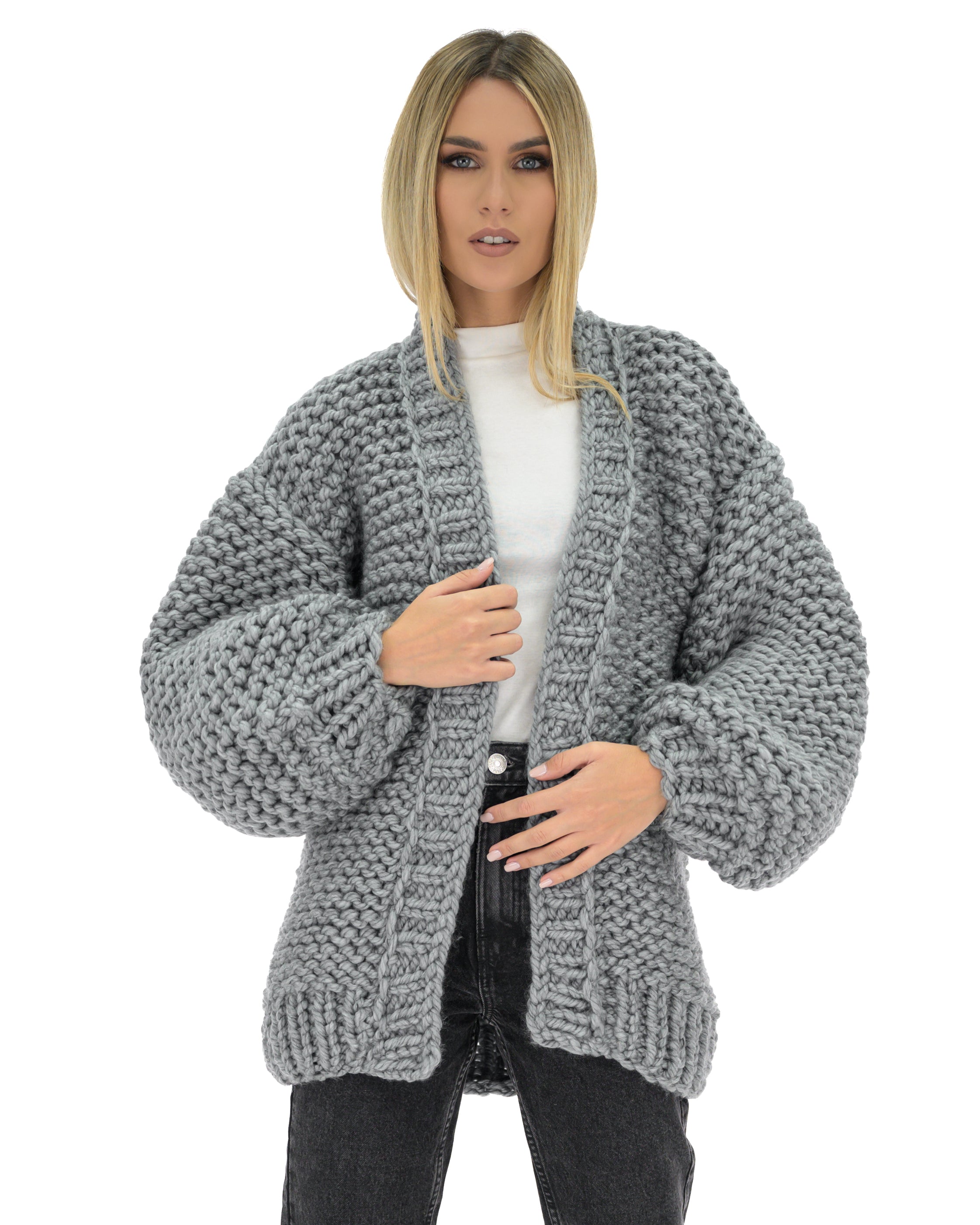 Classic Chunky Cardigan for Women - Soft Oversized Knit Sweater | Cozy Winter Fashion, Fall Layering & Casual Outfit Essential