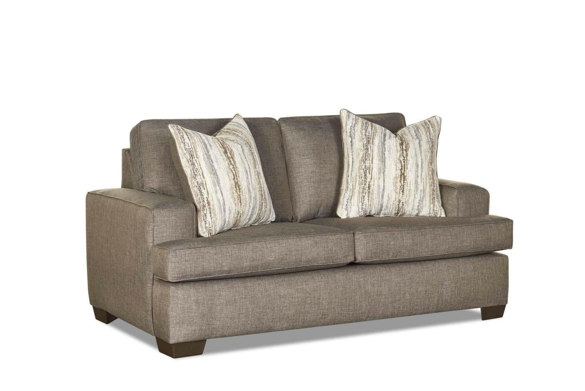 Fairview Sly After Dark Sofa & Loveseat Set 310SLYAFT - Modern 2-Piece Living Room Furniture for Small Spaces, Apartment & Home Theater Seating