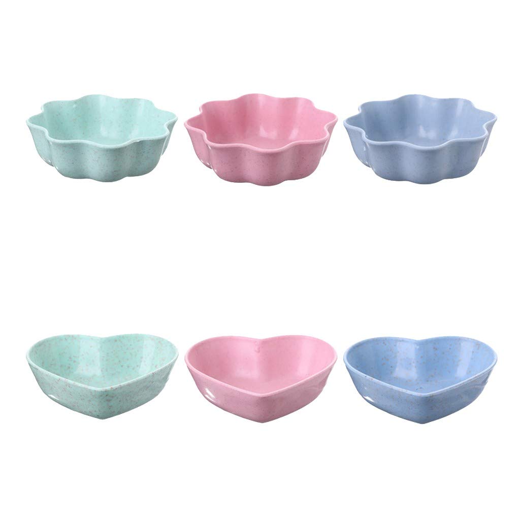 Mini Condiment Snack Plate with Handles - Soy Sauce Dish for Ketchup, Seasoning & Pacifier Storage - Kitchen, Dining & Bar Accessories (Blue, Green, Pink) - Perfect for Parties, BBQs & Baby Feeding