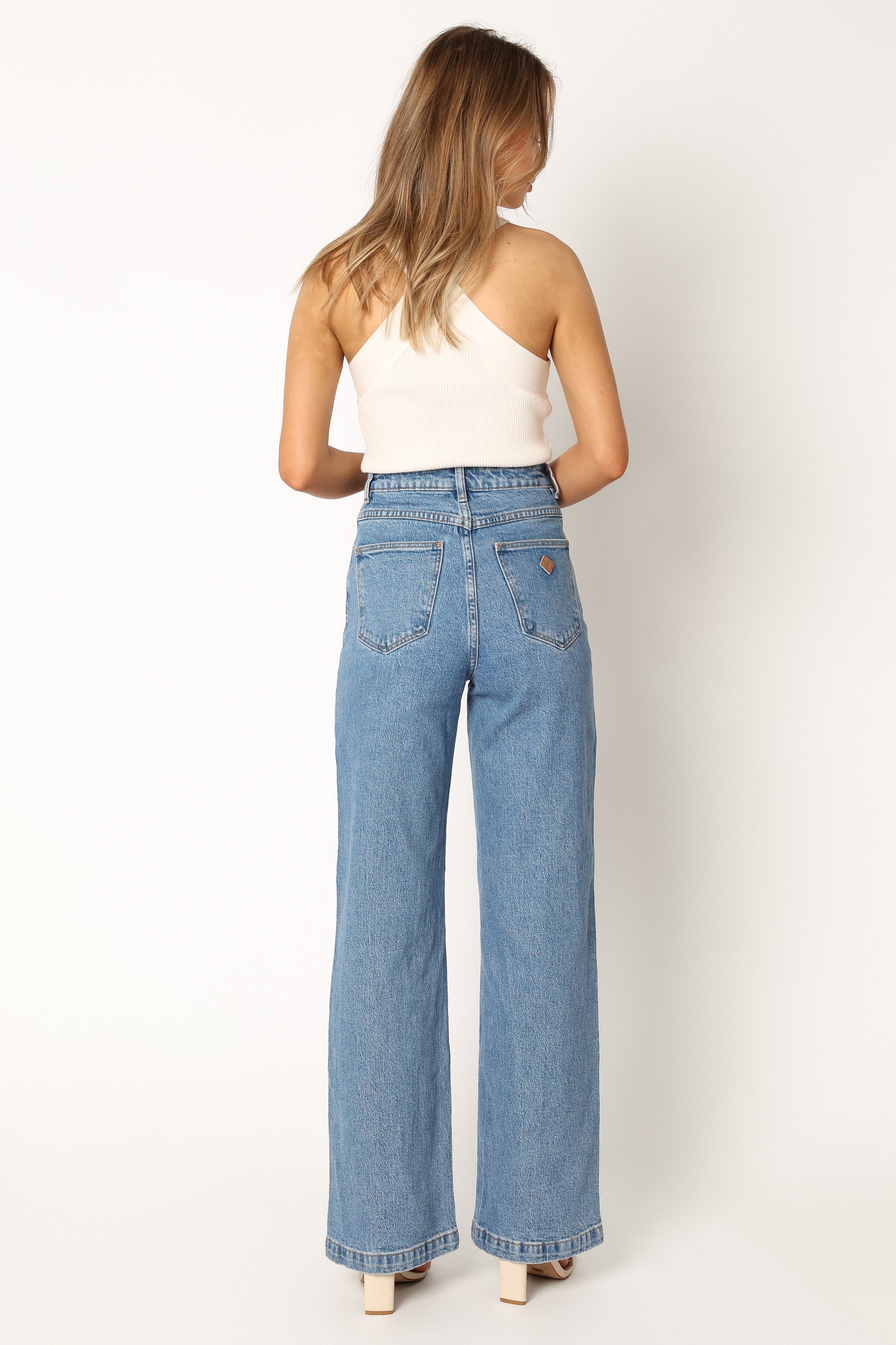 Abrand 94 High Wide Jeans for Women - Stretch Denim Pants with Comfortable Fit - Perfect for Casual Wear, Office & Night Out