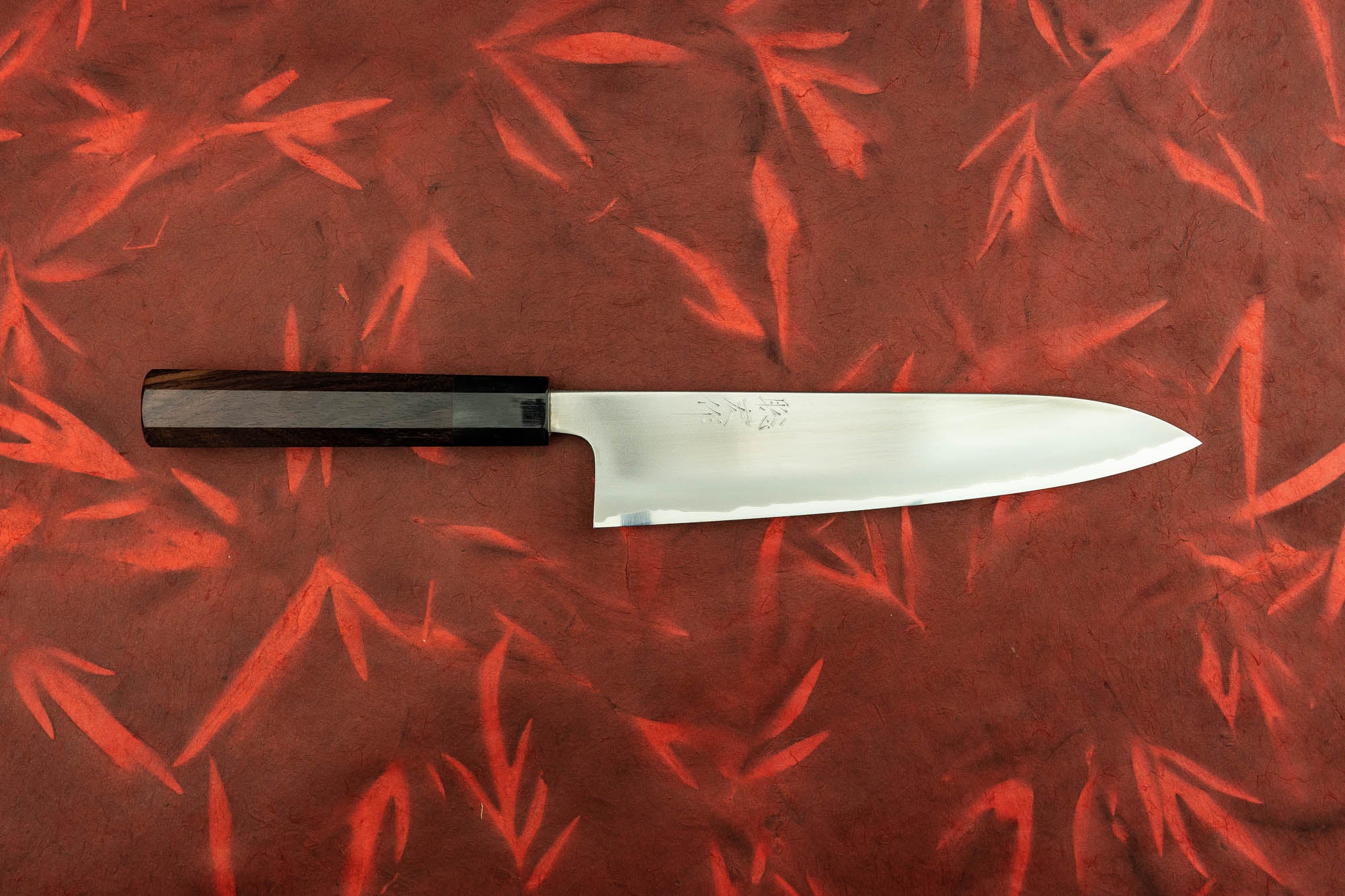 Premium Toshihiro Wakui Shirogami #2 Stainless Clad Gyuto Chef Knife 210mm - Japanese High Carbon Steel Kitchen Knife for Professional Chefs & Home Cooking