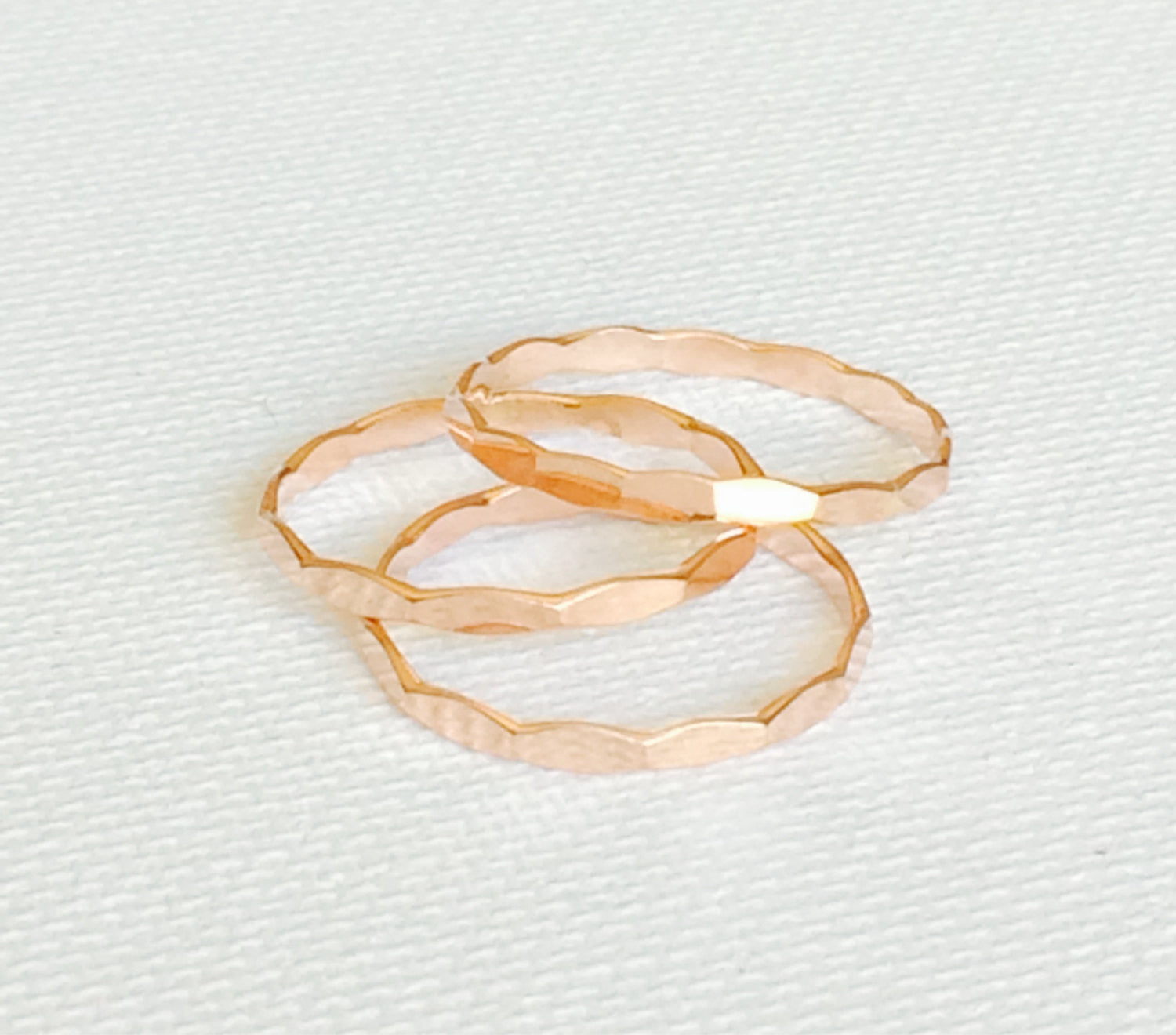 Clara Rings Set - 3 Piece Stackable Rings for Women, Elegant Gold & Silver Jewelry Gift (R129) | Perfect for Weddings, Parties & Everyday Wear