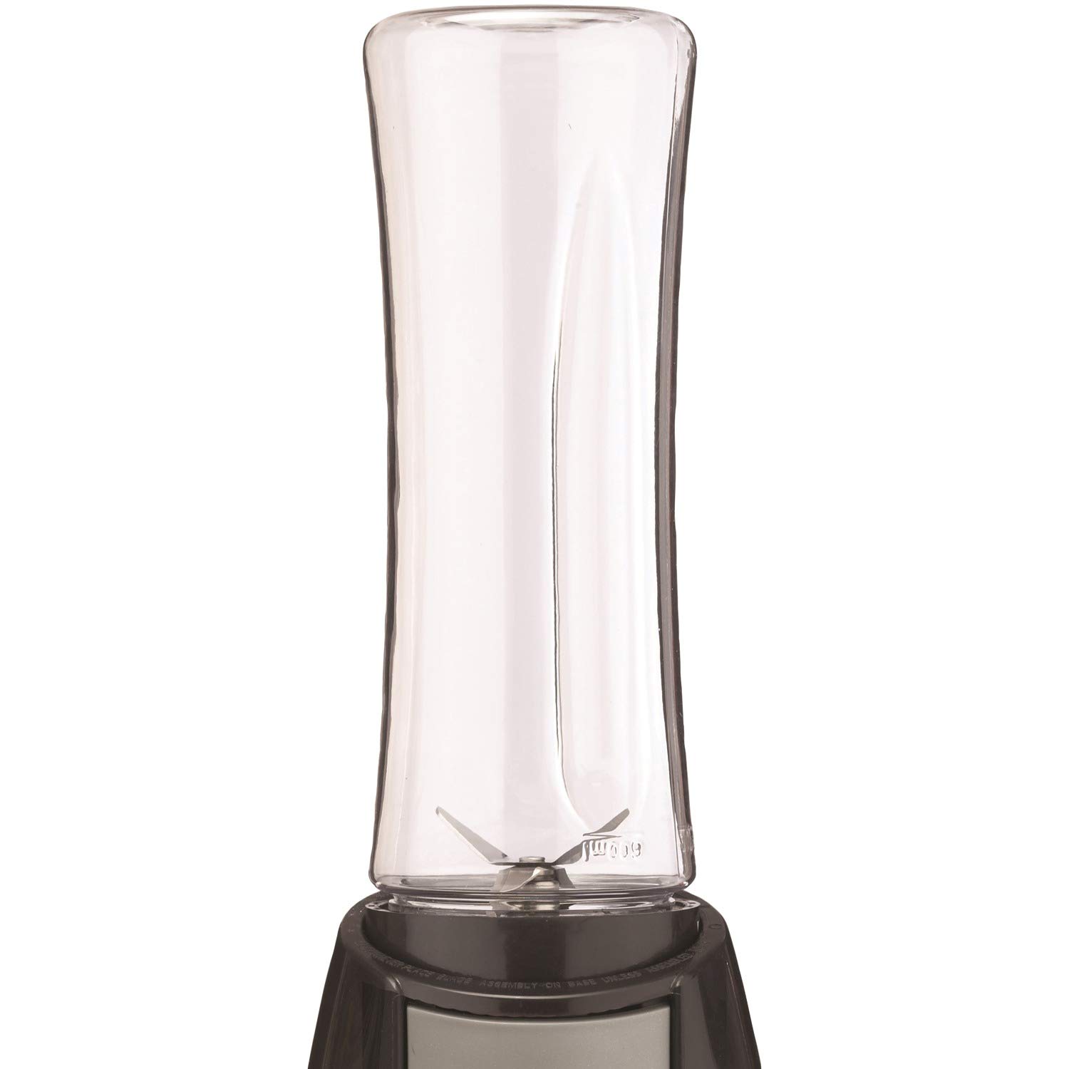 Brentwood Blend to Go Personal Blender with 20 oz Travel Cup - Portable Smoothie Maker for Shakes, Juices & Protein Drinks - Perfect for Gym, Office & On-the-Go Lifestyles - Black