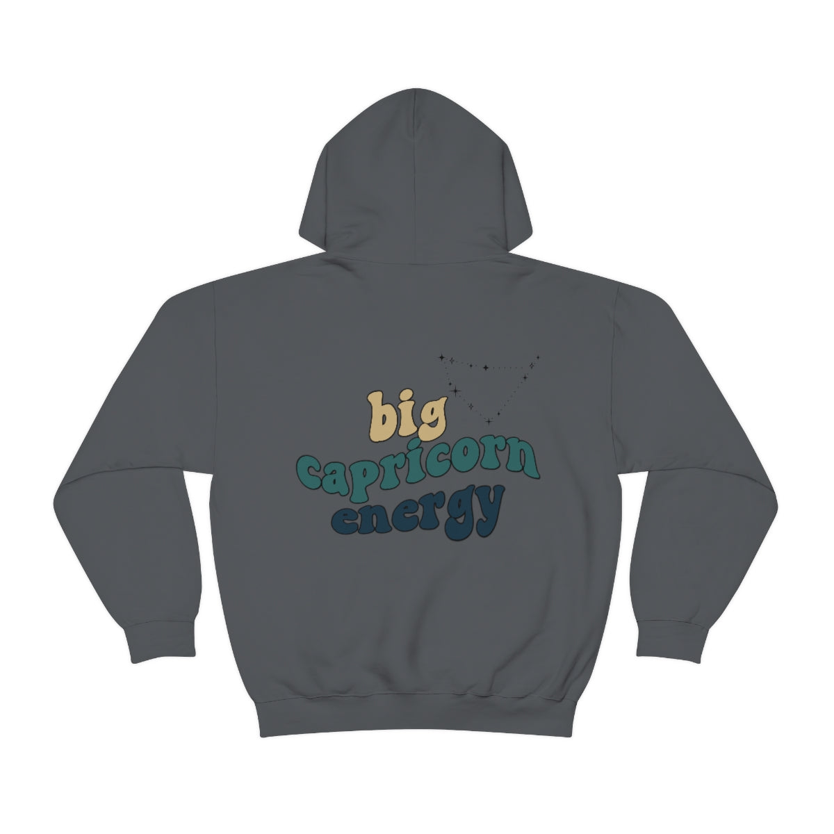 Capricorn Zodiac Hoodie - Big Capricorn Energy Sweatshirt for Astrology Lovers | Perfect Christmas Gift for Capricorn | Cozy Winter Wear & Casual Outfit