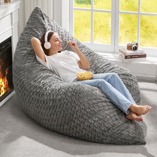 Chevron Plush Grey