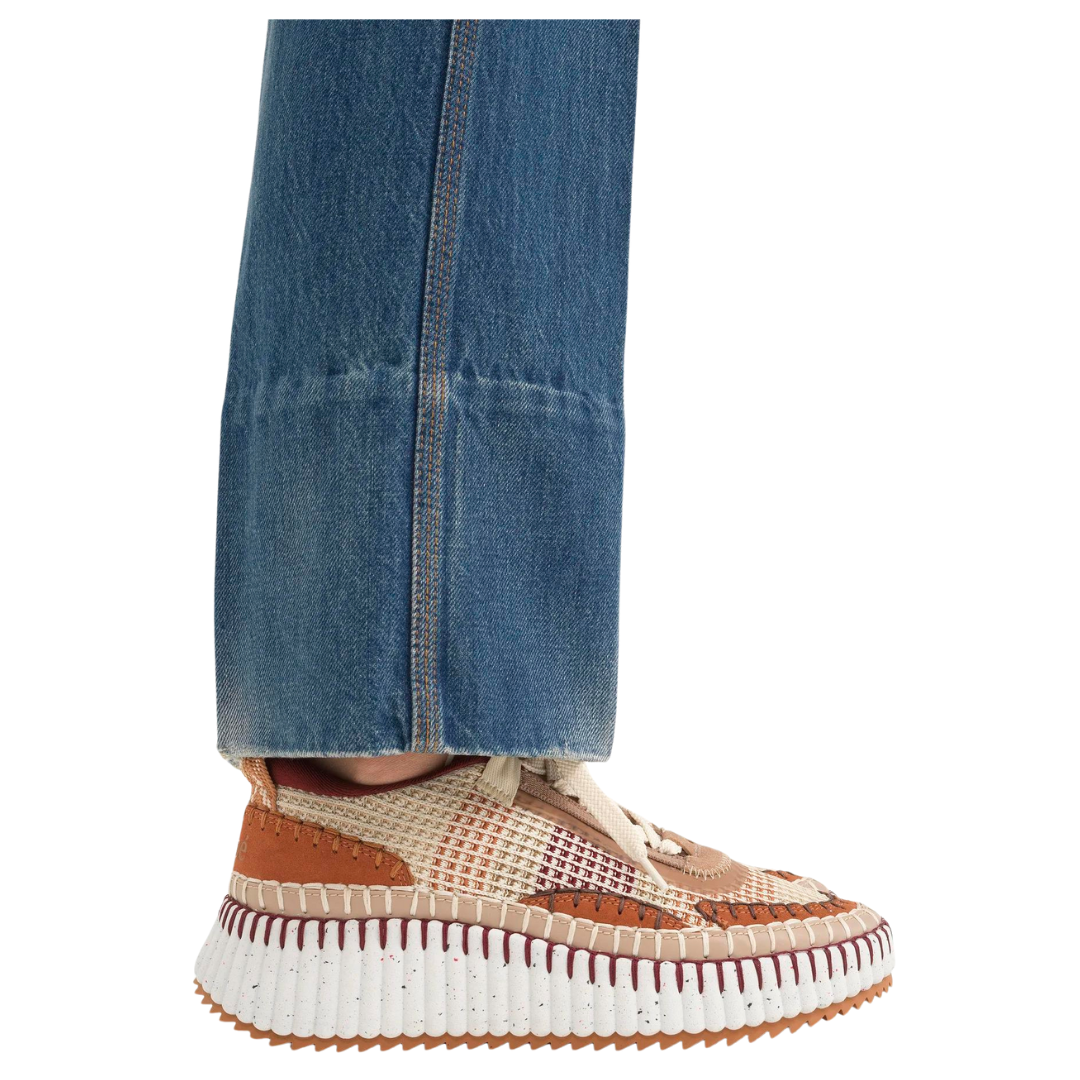 Dark Tan Nama Sneakers for Men & Women - Comfortable Vegan Leather Casual Shoes for Walking, Running & Everyday Wear