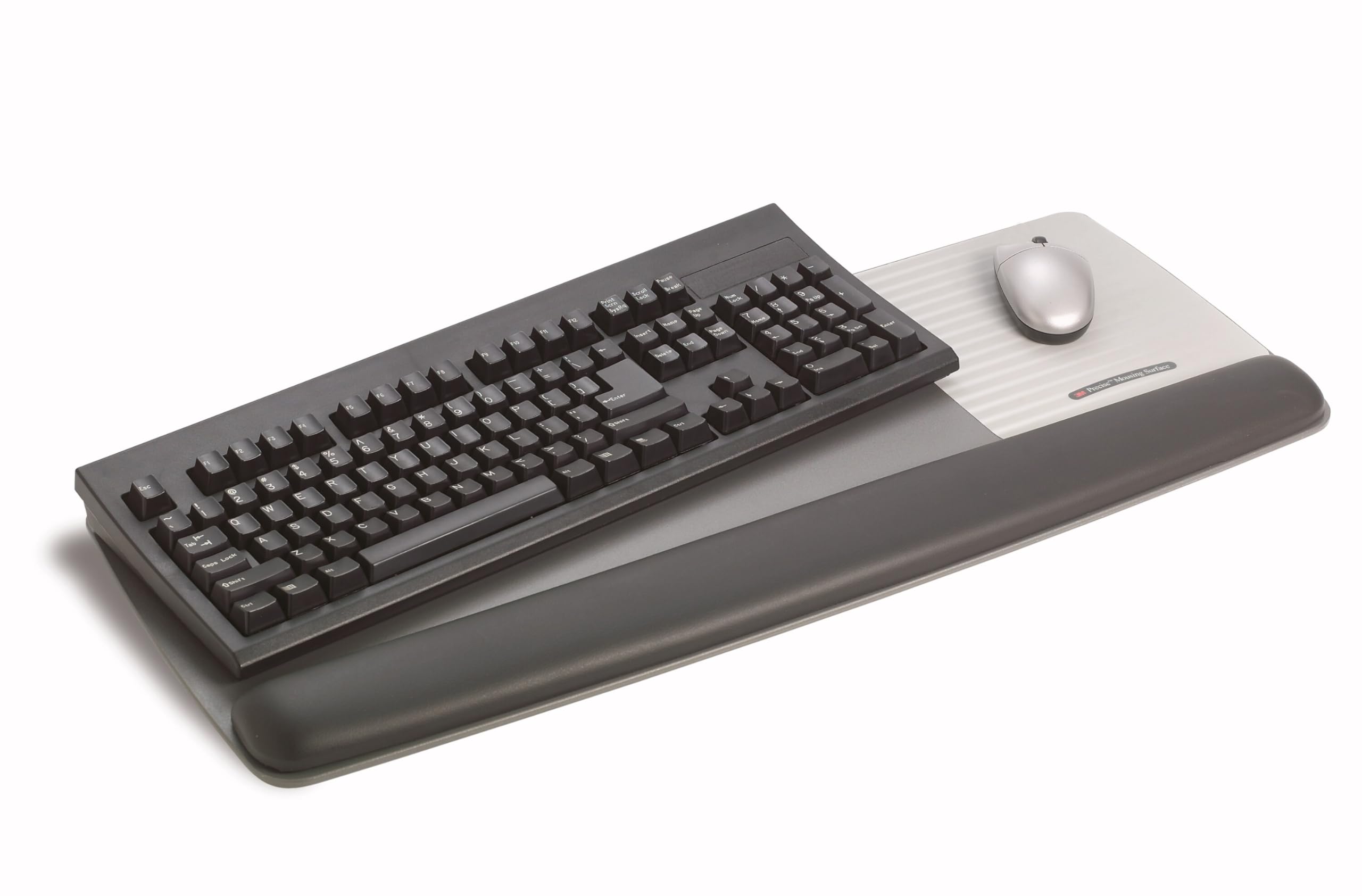 3M Gel Wrist Rest for Keyboard and Mouse - Ergonomic Tilt-Adjustable Platform with Precise Mouse Pad - 25.5