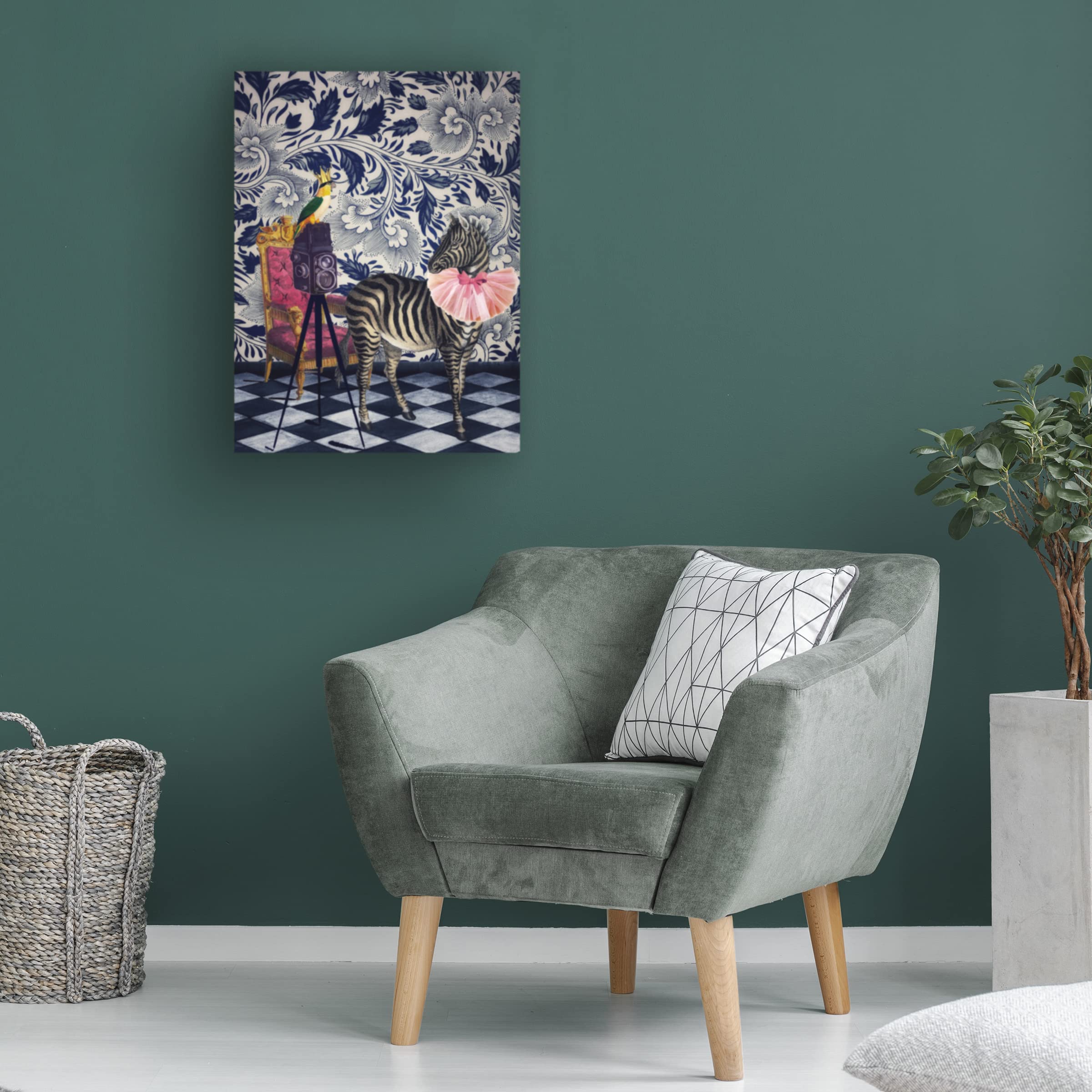 Trademark Fine Art 'Picture Day' Canvas Wall Art by Erika C. Brothers - Perfect for Living Room, Bedroom & Office Decor