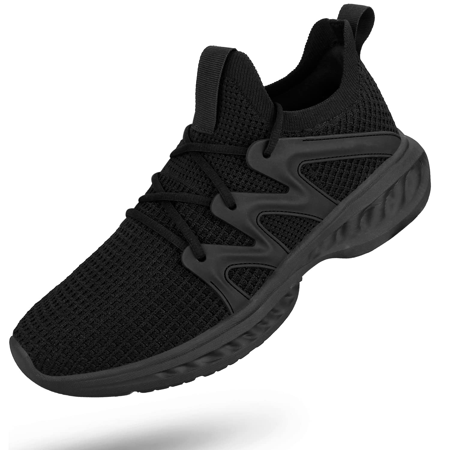 **Men's Slip-On Walking Shoes - Lightweight, Breathable & Non-Slip Running Sneakers for Gym, Tennis & Casual Wear | Perfect for Workouts, Travel & Everyday Comfort**