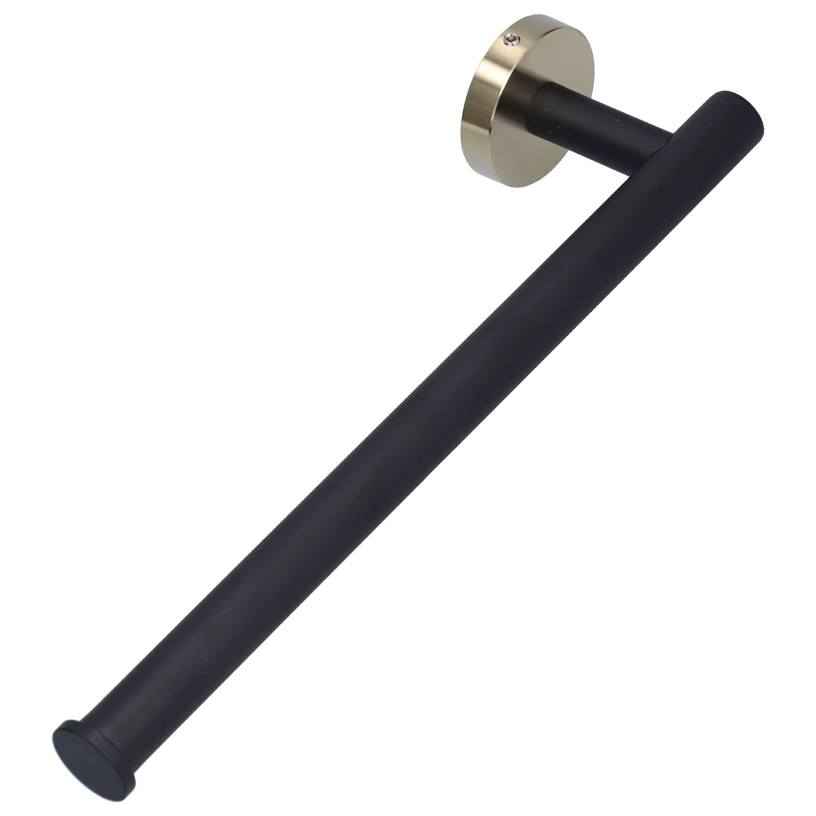 FTVOGUE Black Gold 304 Stainless Steel Bathroom Towel Rack Set - Wall Mounted Towel Holder Shelf for Bath, Kitchen & Laundry Room - Rustproof & Durable Bathroom Accessories for Home Decor