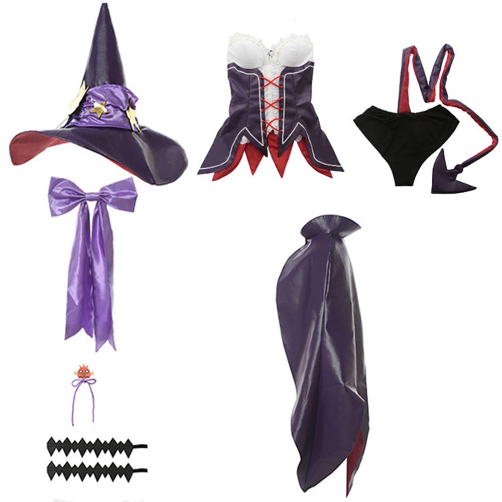 Re:Zero Starting Life in Another World Anime Cosplay Costume - Rem & Ram Demon Maid Uniform Outfits for Halloween Party, Anime Conventions & Cosplay Events