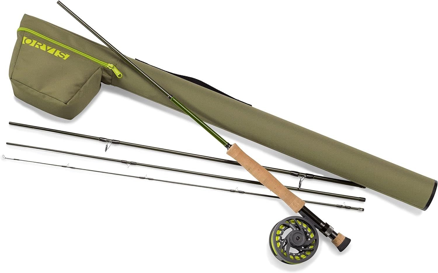 Orvis Encounter Fly Rod Outfit - Complete 9ft 5wt Fly Fishing Rod and Reel Starter Kit with Case | Perfect for Beginners & Trout Fishing in Rivers & Lakes