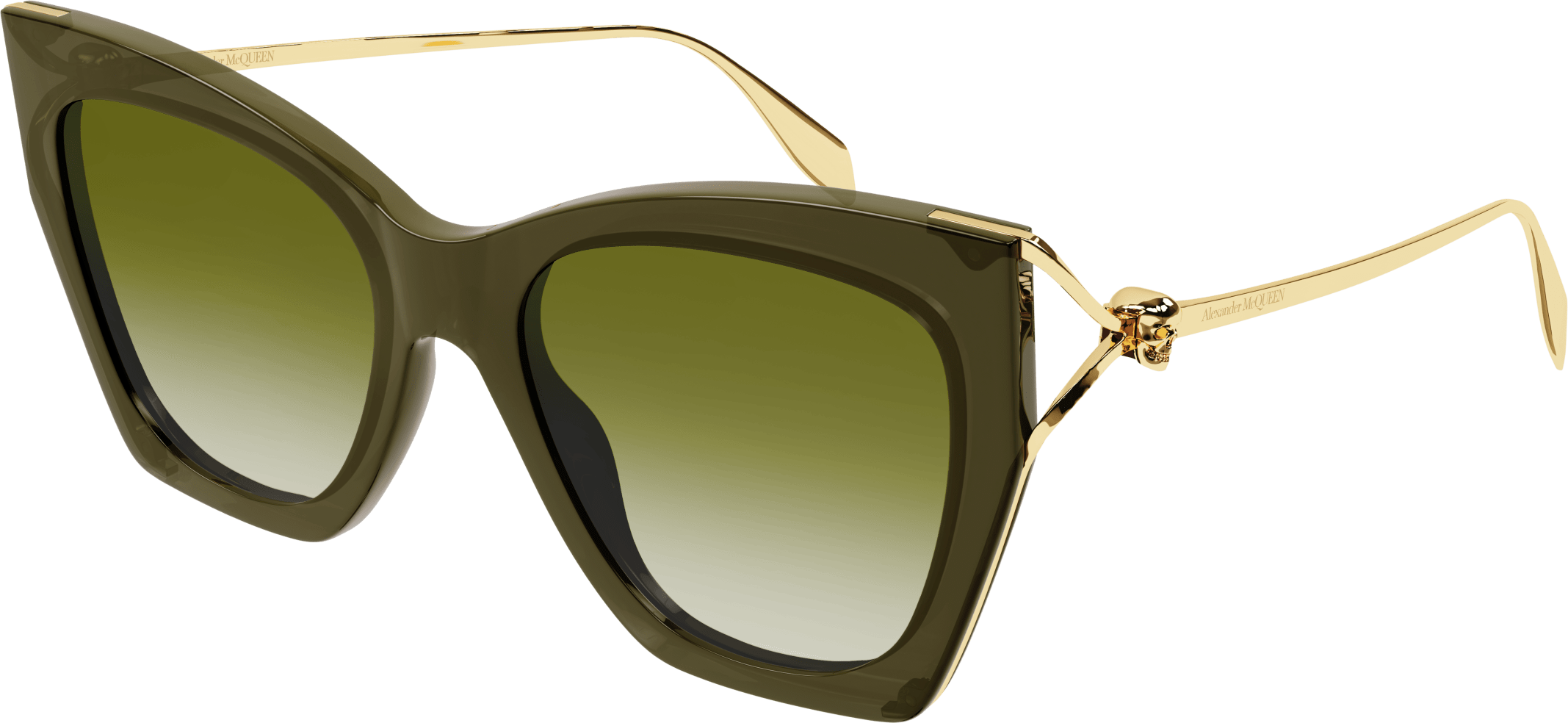 Alexander McQueen AM0375S Sunglasses - Luxury Designer Shades for Men & Women - UV Protection & Polarized Lenses - Perfect for Outdoor Activities, Travel & Fashion