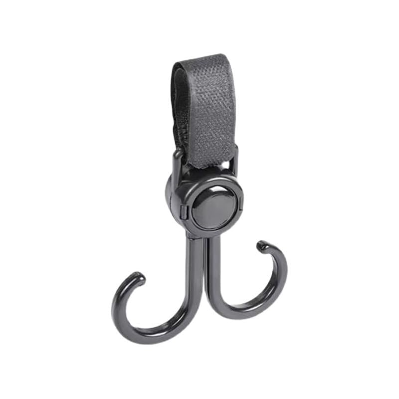 Premium Cedarol Bicycle Stroller Hooks - Universal Hanging Clips for Bags, Shopping & Accessories | Fits Strollers, Bikes, Motorcycles, E-Scooters & Wheelchairs | Perfect for Grocery Runs, Commuting & Outdoor Adventures (1-Pack)