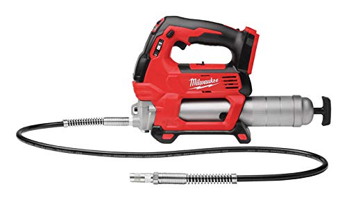 Milwaukee M18 Cordless Electric Grease Gun 14 oz - Heavy Duty Grease Gun for Automotive, Industrial & Farm Equipment - Ideal for Lubricating Bearings, Joints & Machinery Parts